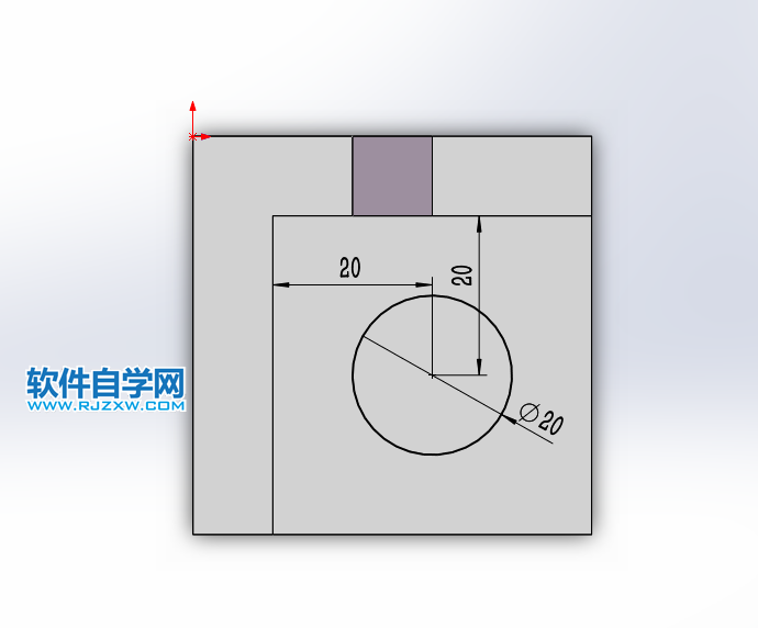 solidworks實體建模新手用拉伸、倒圓角完成