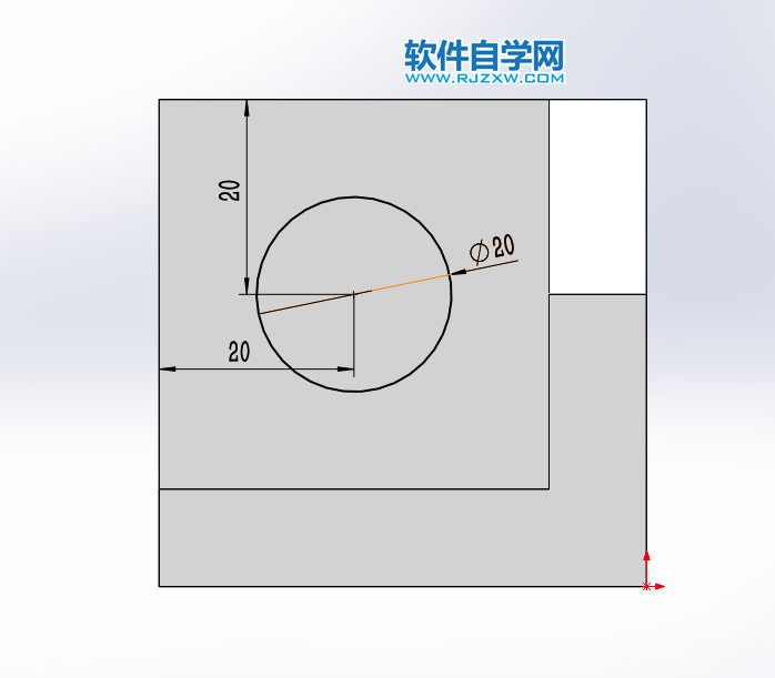 solidworks實體建模新手用拉伸、倒圓角完成