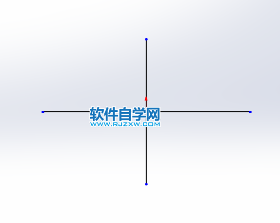 初學者怎么畫solidworks草圖中心線