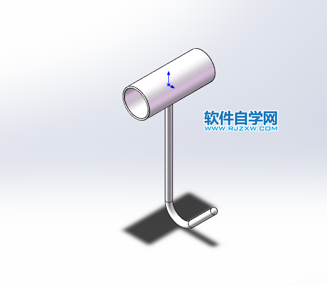 solidworks畫(huà)衣架鉤簡(jiǎn)單思路