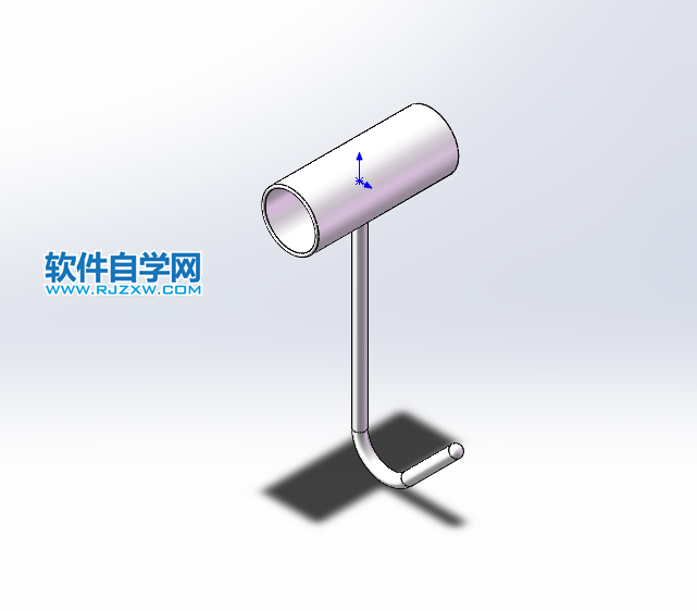 solidworks畫(huà)衣架鉤簡(jiǎn)單思路