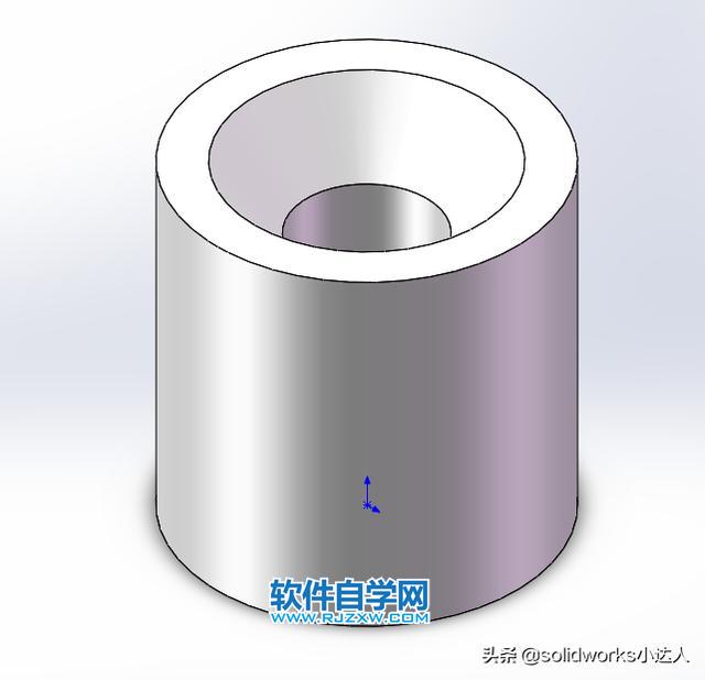 solidworks旋轉(zhuǎn)切除的使用方法