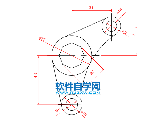 solidworks繪制草圖練習一