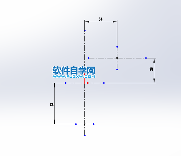 solidworks繪制草圖練習一