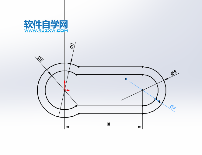 solidworks掃描草圖輪廓使用方法