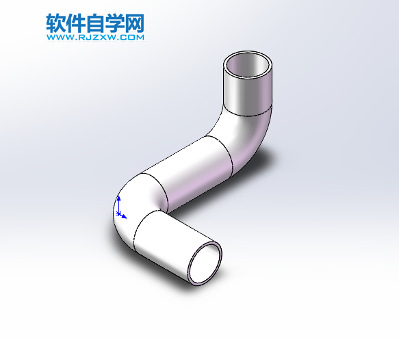 solidworks利用掃描輕松做管道
