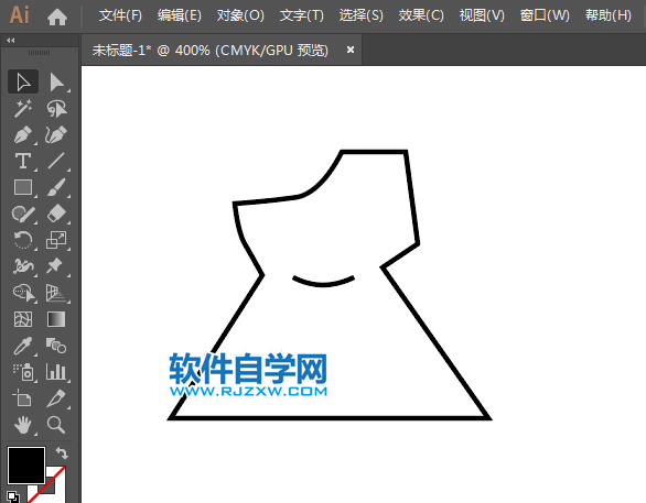 ai怎么畫女裝APP圖標