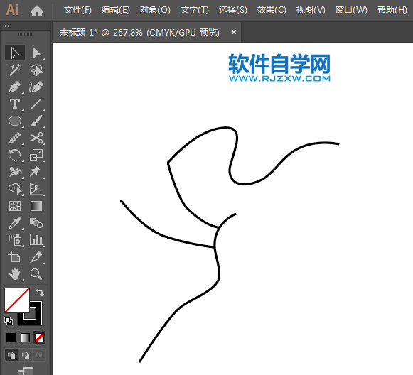ai怎么繪制藝術體操圖標