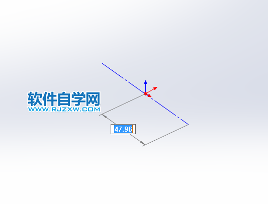 solidworks怎么畫中心點(diǎn)直槽口草圖