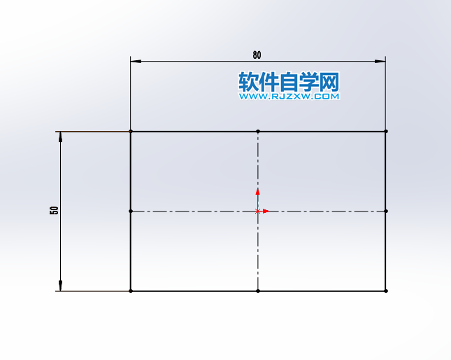 solidworks怎么在草圖畫中心矩形