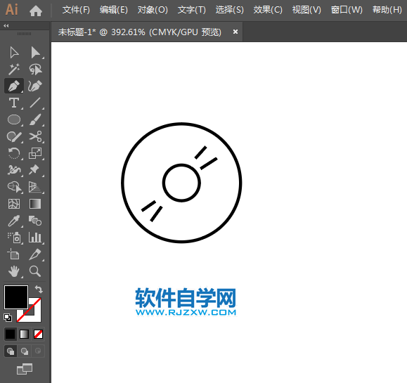 ai怎么設計音像APP圖標