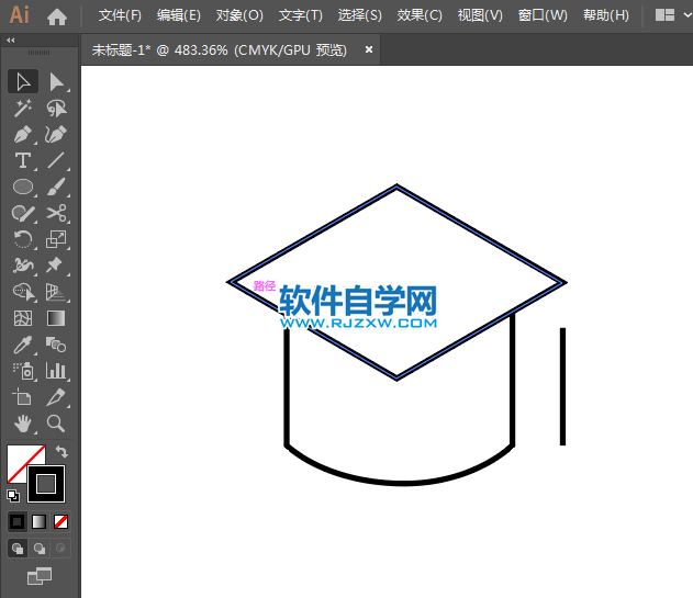 ai怎么設(shè)計經(jīng)濟(jì)APP圖標(biāo)