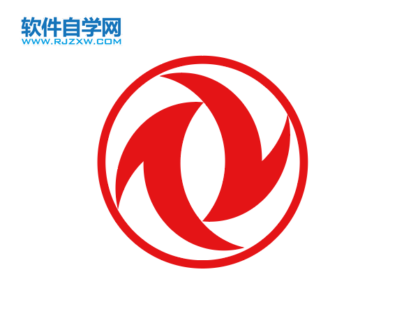 ai怎么設計東風汽車圖標