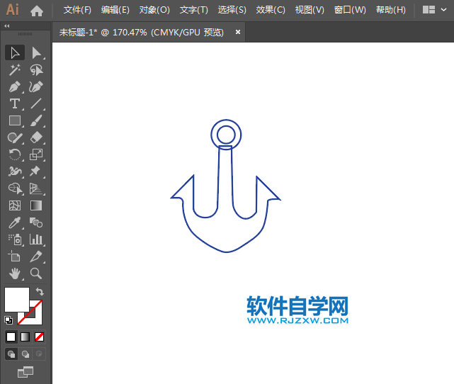 ai怎么設(shè)計(jì)禁止拋錨高壓危險(xiǎn)圖標(biāo)