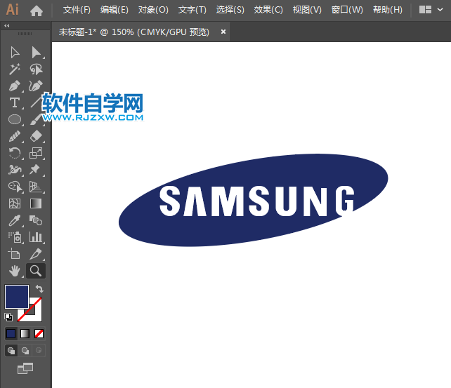 ai怎么設(shè)計三星標志矢量圖
