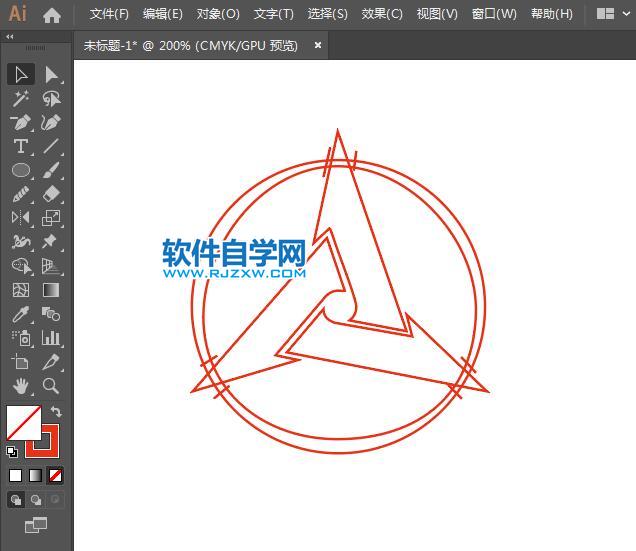 ai怎么設(shè)計三一重工標(biāo)志