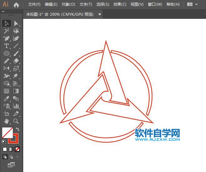 ai怎么設(shè)計三一重工標(biāo)志