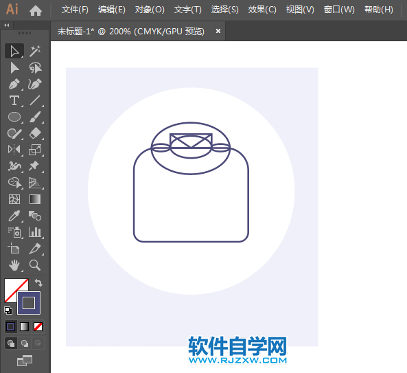 ai怎么設計鴨絨衣圖形