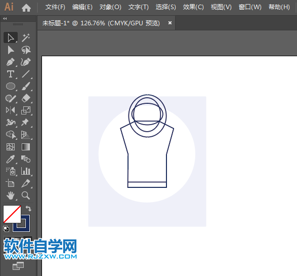 ai怎么設(shè)計(jì)運(yùn)動(dòng)衫男裝
