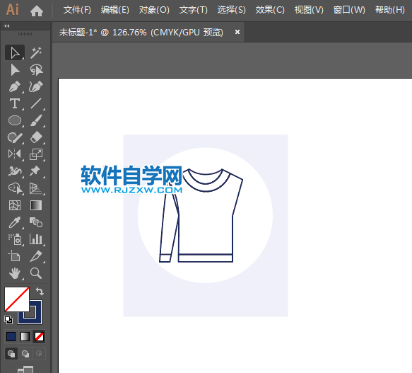 ai怎么設(shè)計(jì)運(yùn)動(dòng)衫男裝