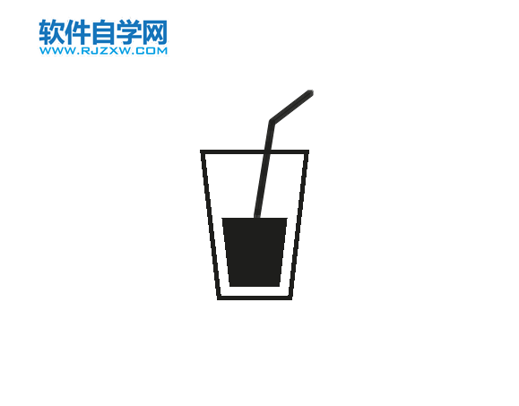 ps怎么畫水杯圖標