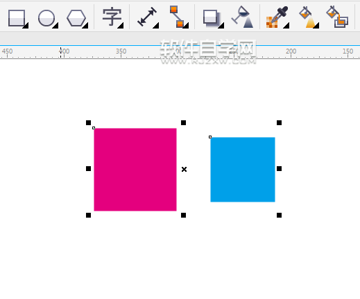 cdr水平居中對齊快捷鍵是什么