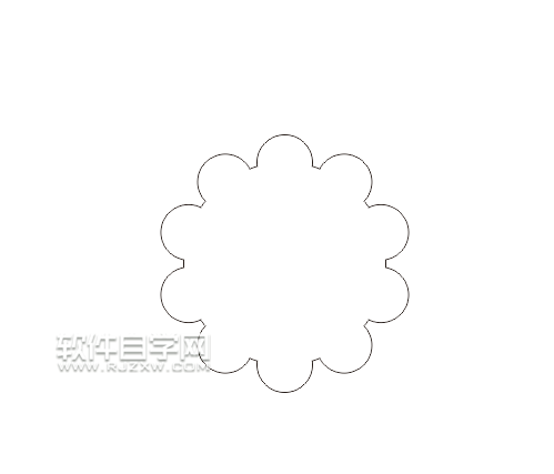 cdr旋轉復制圖形怎么移動軸中心