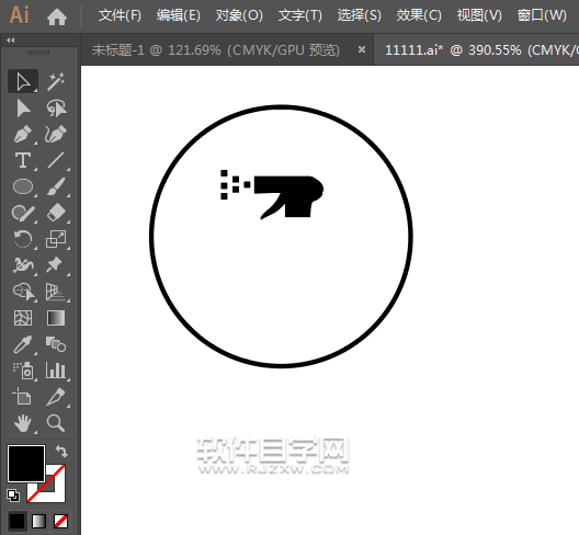 ai怎么畫深度保潔標志