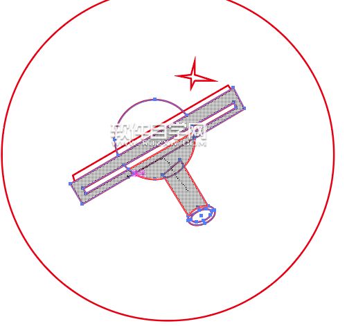 ai怎么設計專業擦玻璃的標志