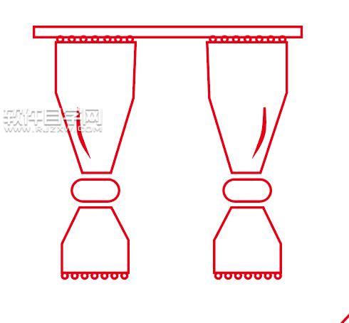 ai怎么設計窗簾清洗圖標