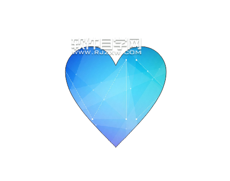 cdr怎么創建心形圖文框