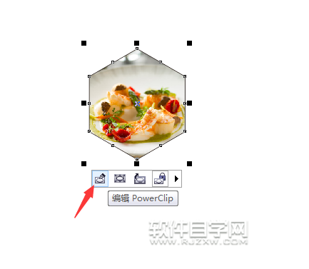 cdr怎么編輯圖框內(nèi)容