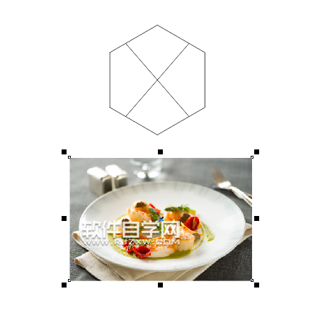 cdr怎么在圖框里提取內容