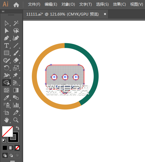 ai怎么設(shè)計(jì)短信圖標(biāo)