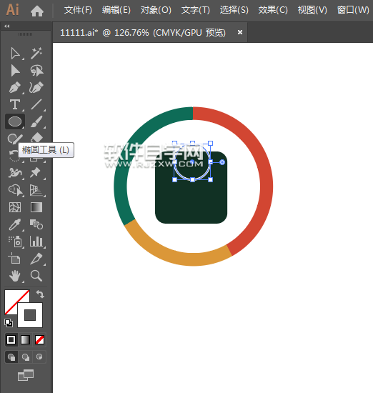 ai怎么畫應(yīng)用中心圖標(biāo)