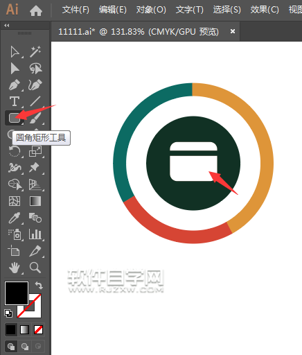 ai怎么畫文檔圖標