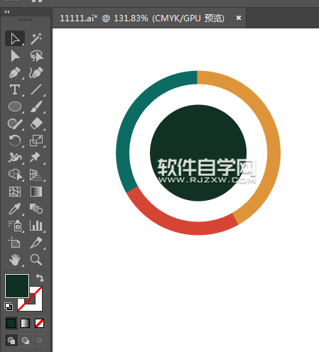 ai怎么畫文檔圖標