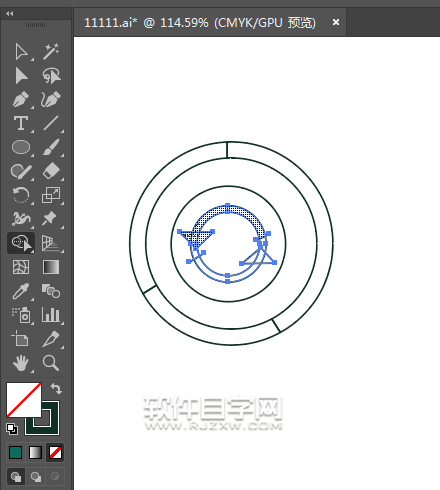 ai怎么畫系統升級圖標