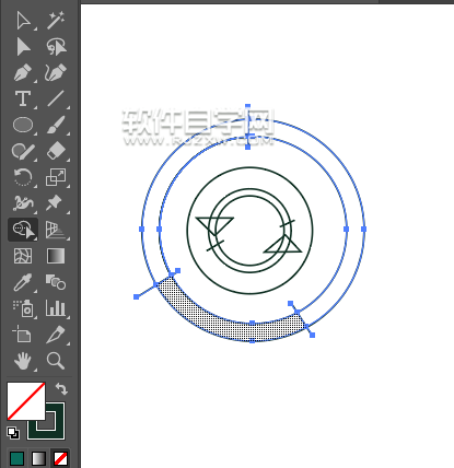 ai怎么畫系統升級圖標