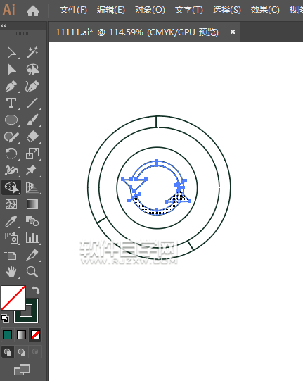 ai怎么畫系統升級圖標