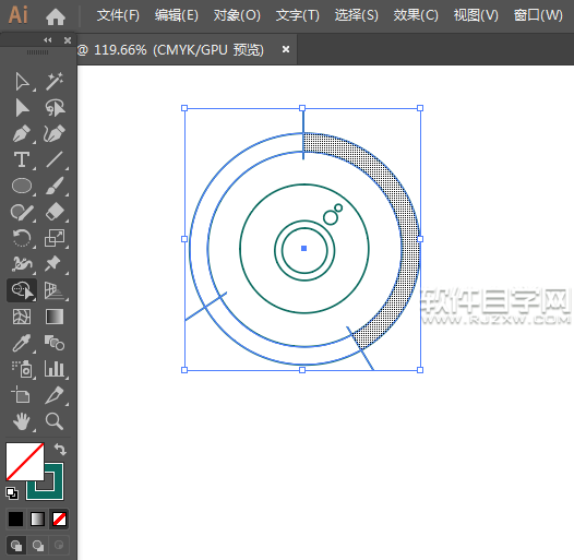 ai怎么畫相機圖標