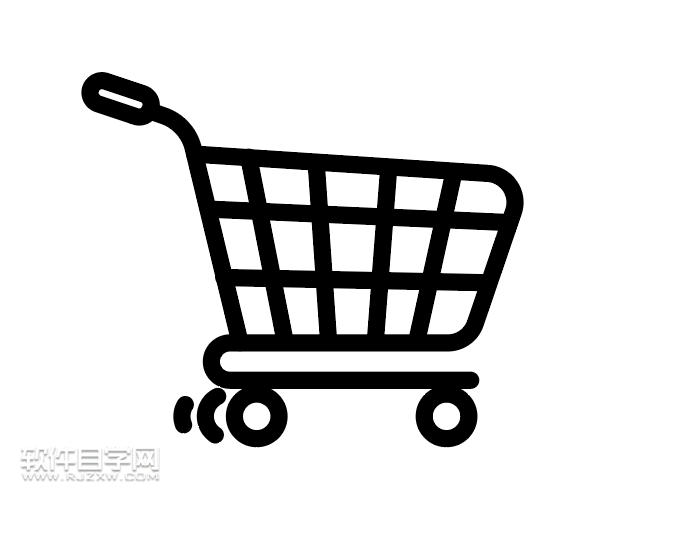 ai怎么畫購物圖標