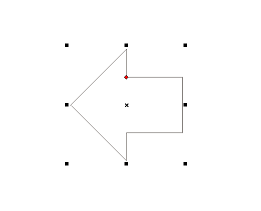 cdr怎么畫(huà)左箭頭