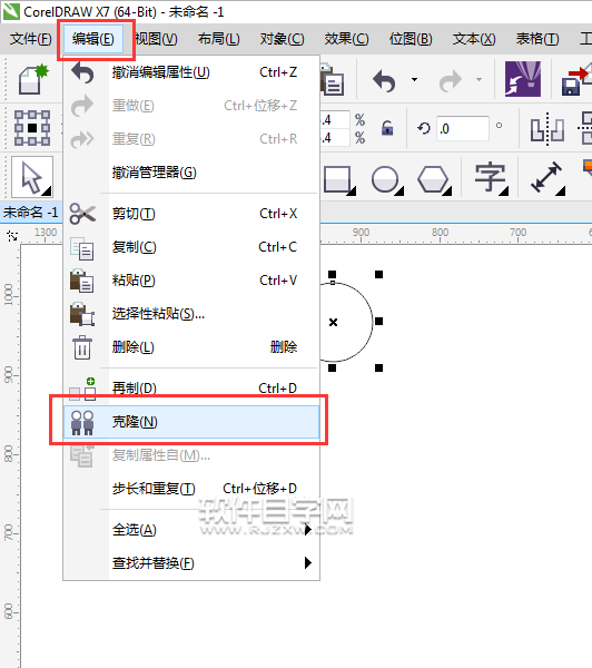 cdr克隆工具在哪里