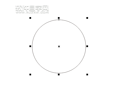 cdr畫圓怎么讓圓變小