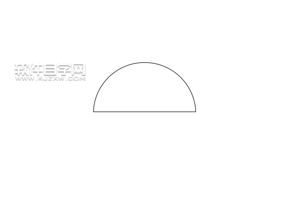 cdr怎么把圓變成半圓