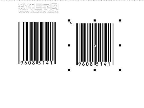 cdr怎么修改條碼顏色