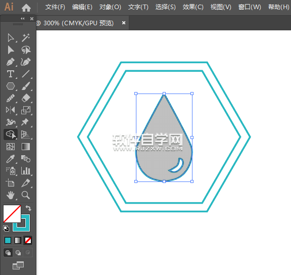 ai怎么畫一個工作溫度應用圖標