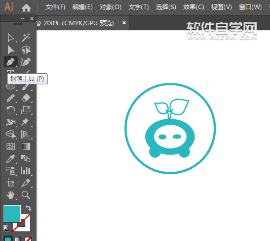 ai怎么畫我的設備應用圖標