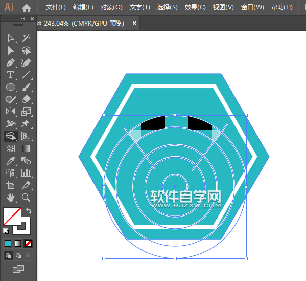 ai如何畫wifi圖標